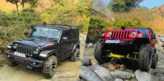 Mahindra Thar vs Jeep Wrangler off-road Comparison