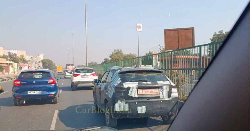 Maruti Fronx Testing Gurgaon Image