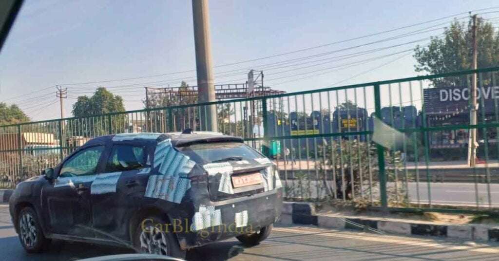 Maruti Fronx Testing Gurgaon Image