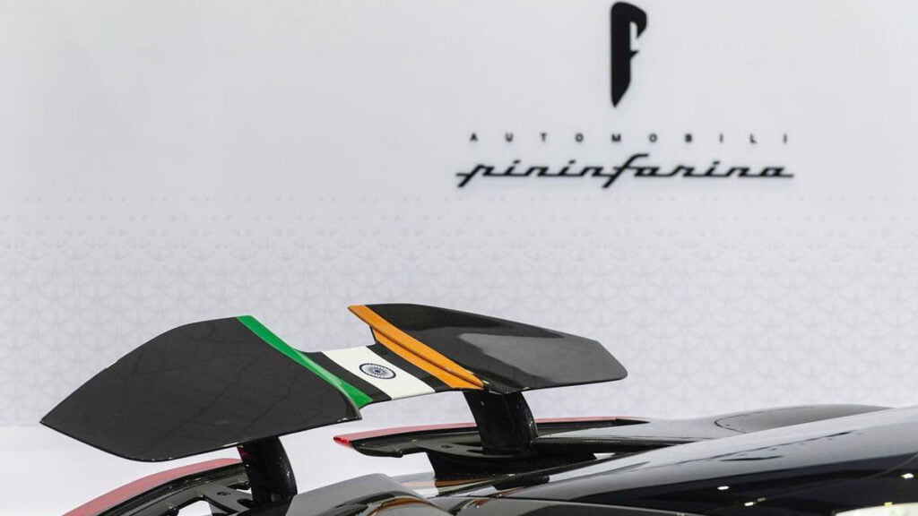 Pininfarina Battista at Hyderabad E motor Show 2023