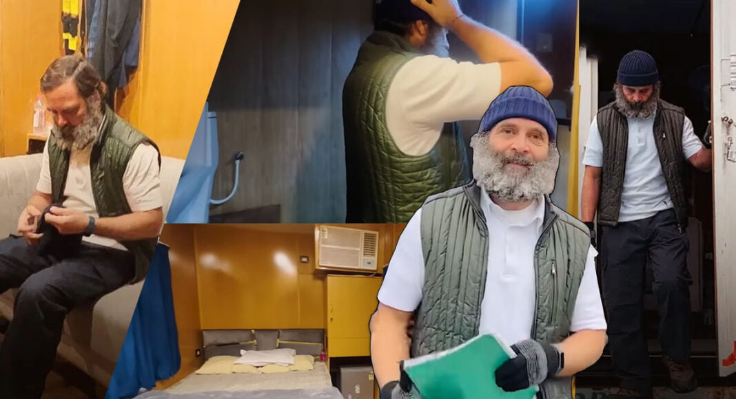 Rahul Gandhi Stayed In This Truck Container For 136 Days