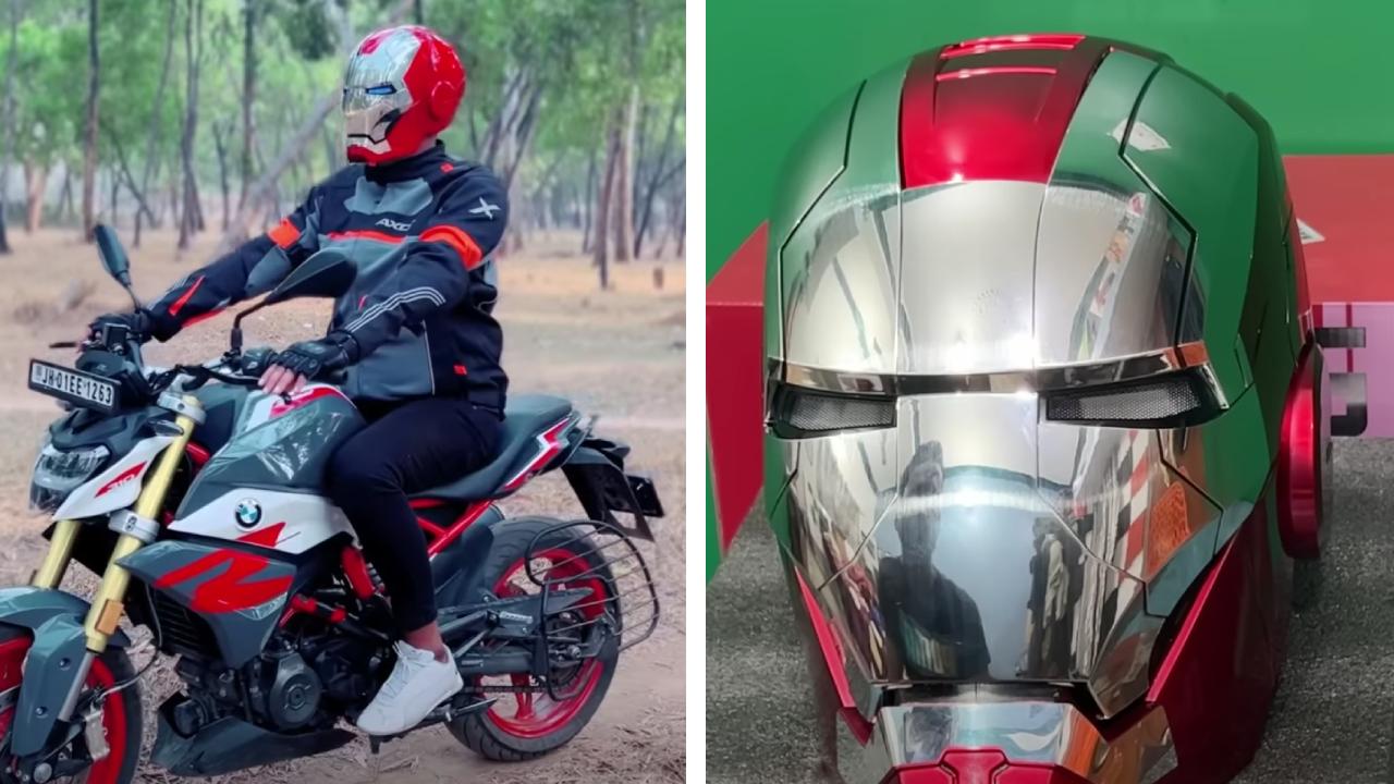 Real-Life Ironman Helmet