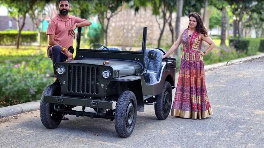 Replica Vintage Willys Jeep Available for Rs 3 Lakh