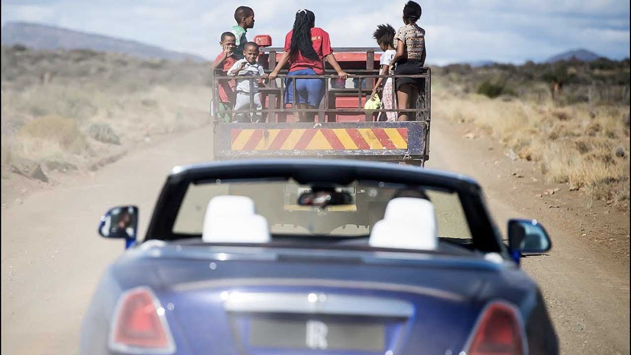 rolls royce spectre hot weather testing south africa