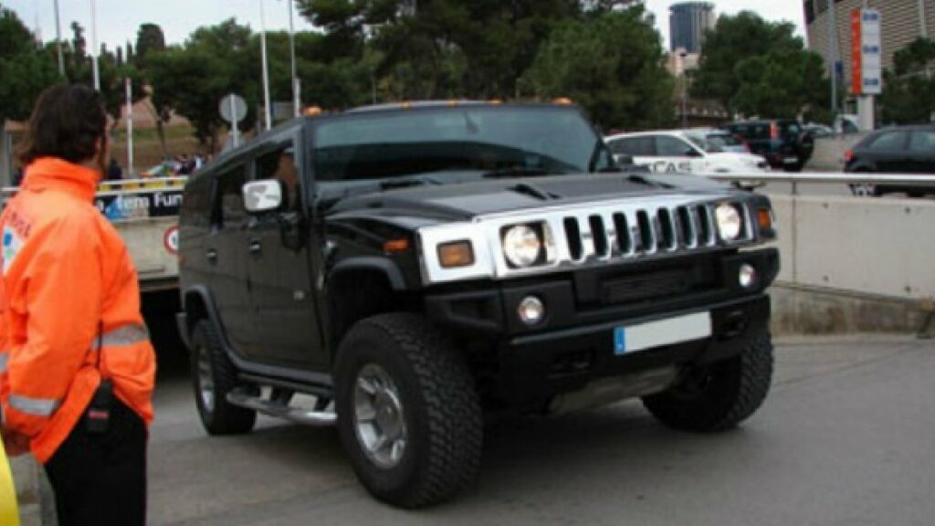 Hummer H2 of Ronaldinho