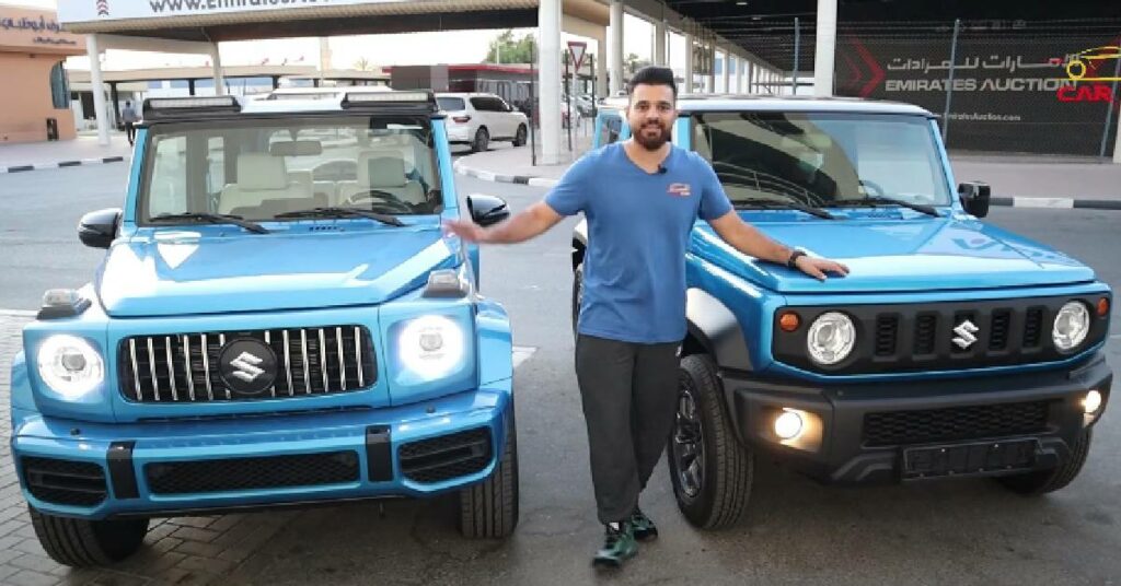 Suzuki Jimny Converted to Mercedes G-Wagon