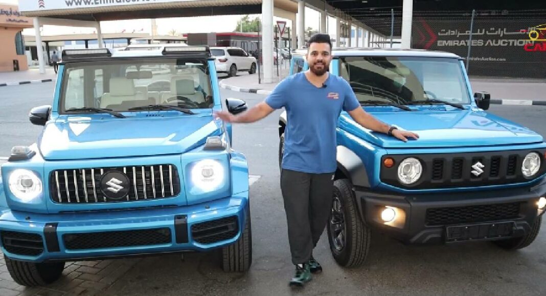 Suzuki Jimny Converted to Mercedes G-Wagon