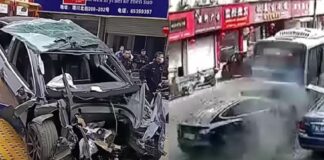 Tesla Model 3 High Speed Accident in China