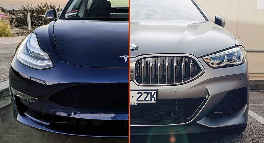 Tesla vs BMW USA