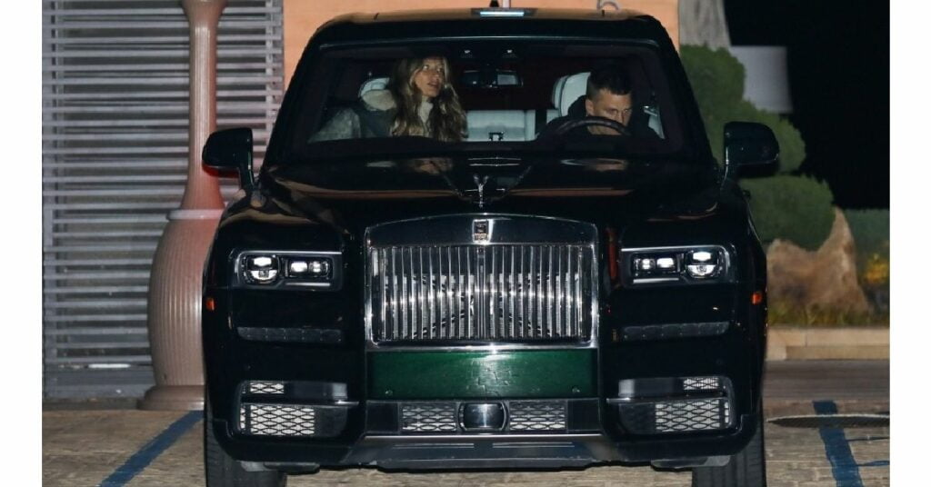 Tom Brady with his 2015 Rolls Royce Ghost