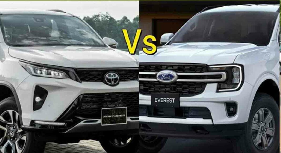 South Africa-spec Ford Everest vs Toyota Fortuner Comparison