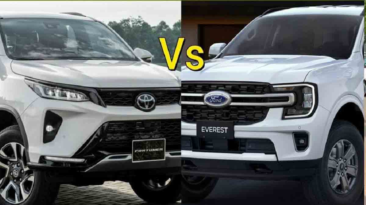 South Africa-spec Ford Everest vs Toyota Fortuner Comparison