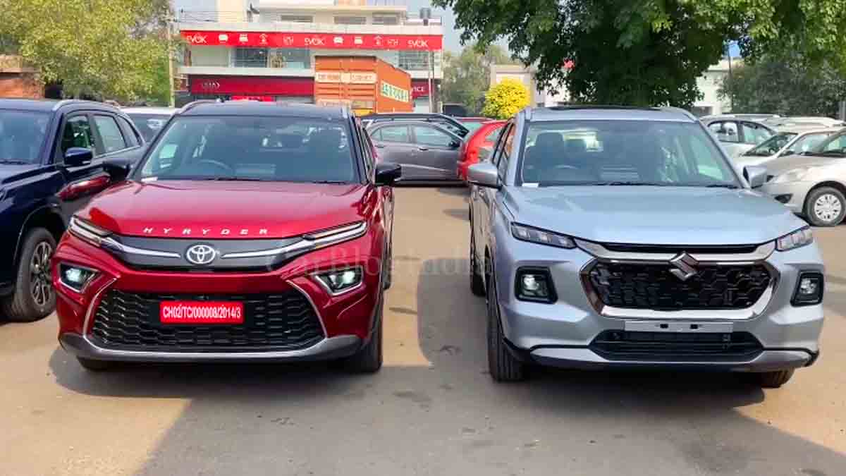 Toyota Hyryder and Maruti Grand Vitara