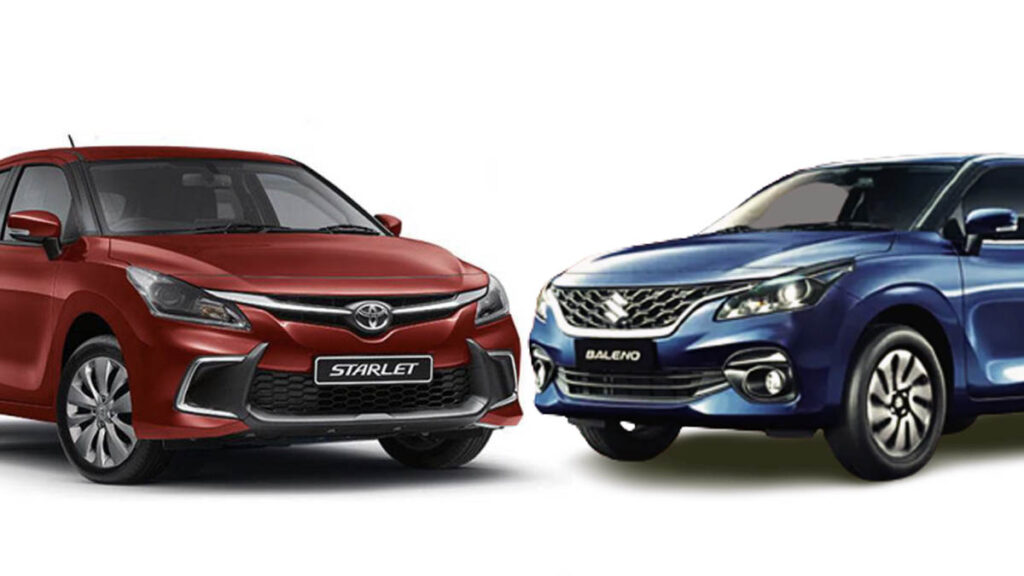 Toyota Starlet vs Suzuki Baleno Comparison