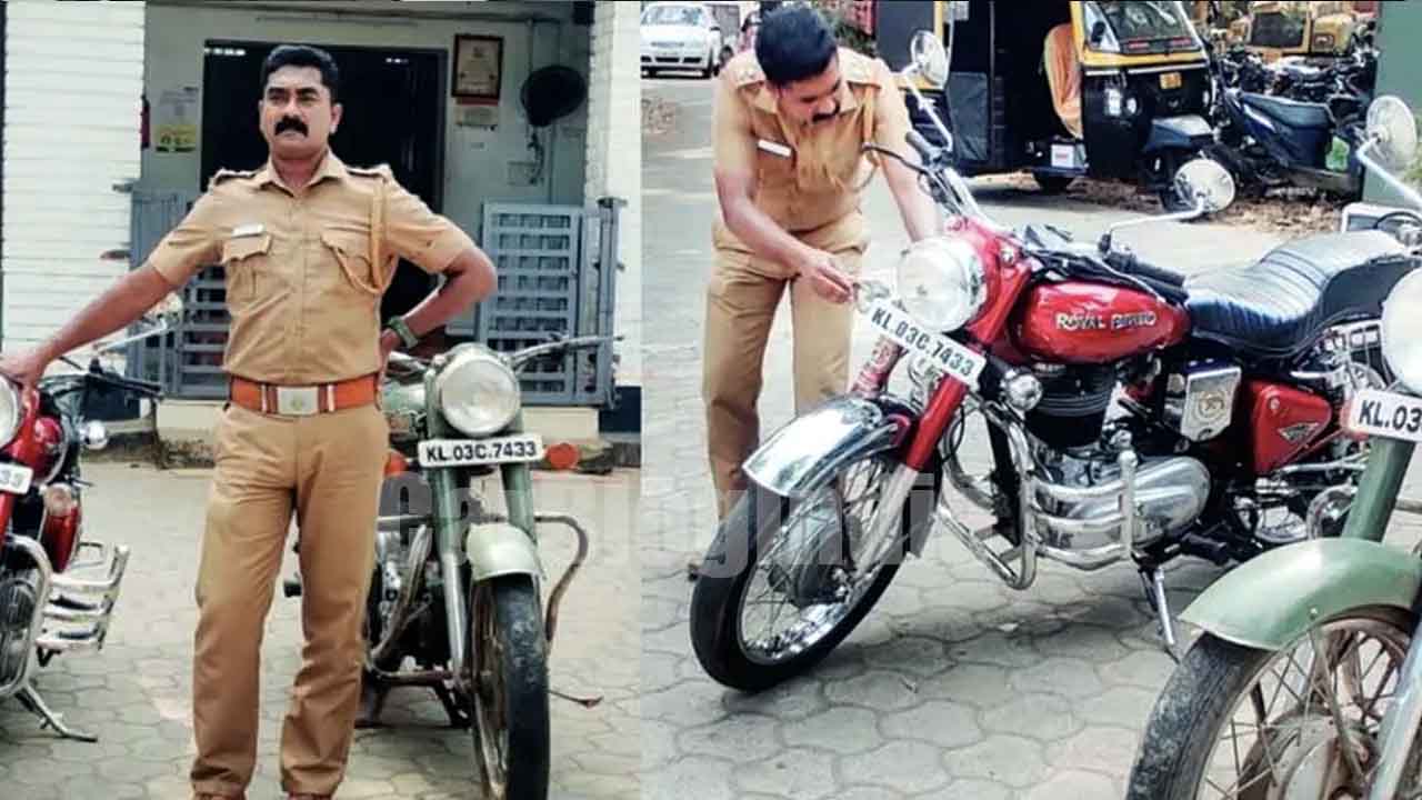 2 royal enfield same registration number