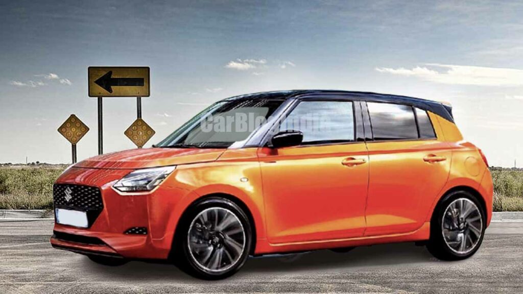 2023 Maruti Swift Front Three Quarters