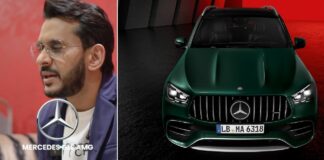 Aman Gupta Mercedes AMG GLE