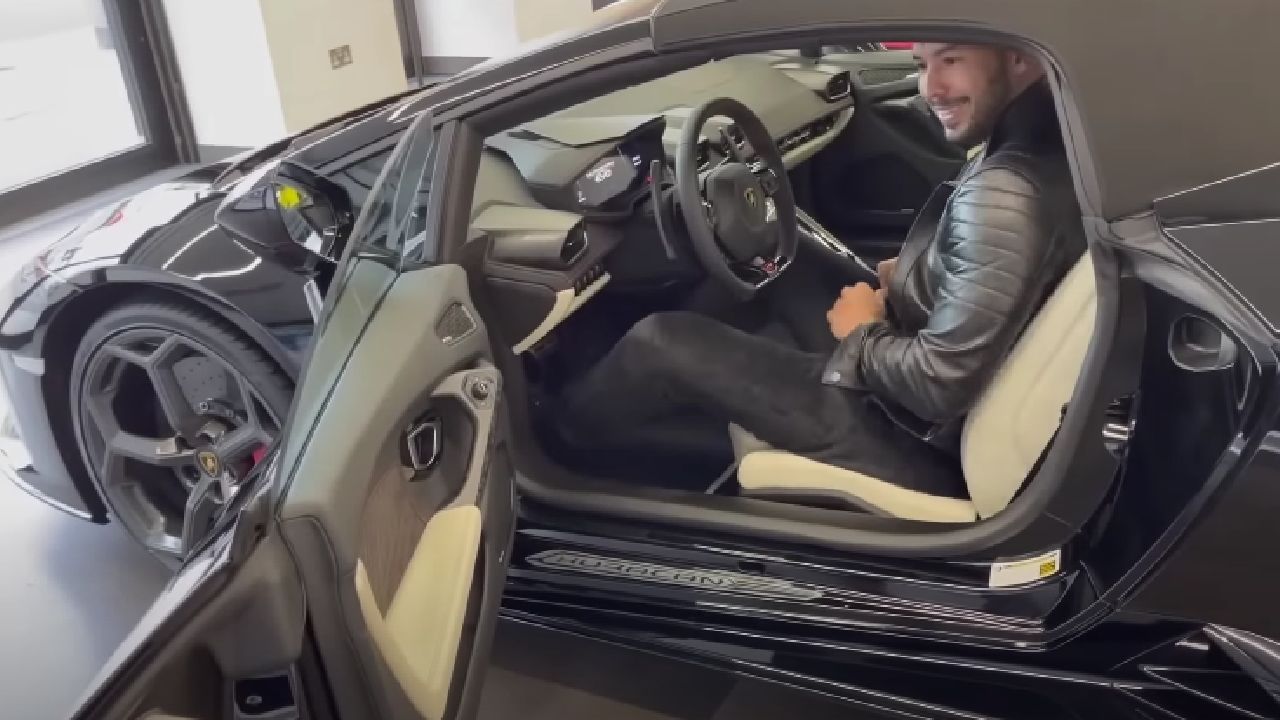 Andrew Tate Buys Lamborghini Huracan