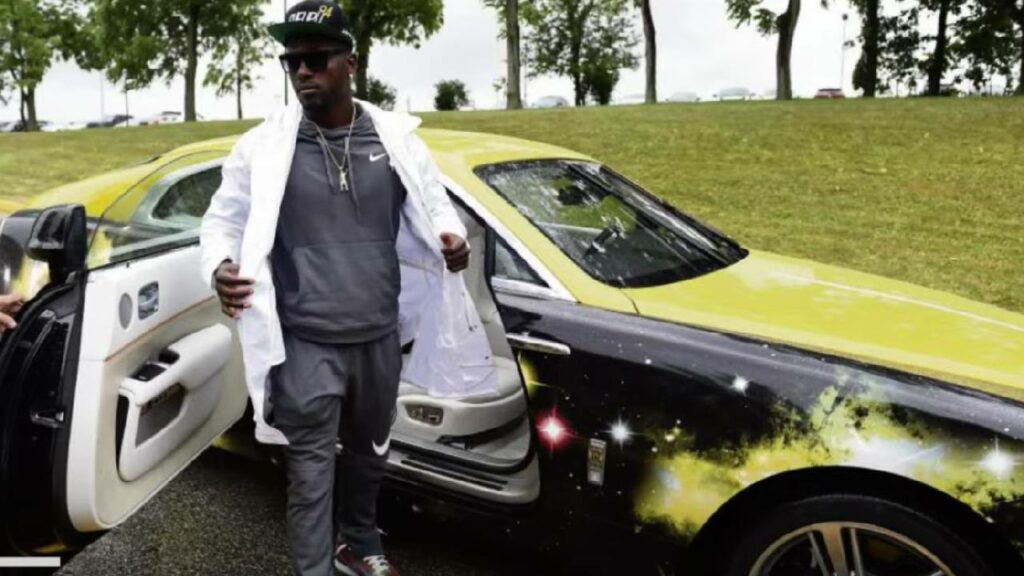 Rolls Royce Wraith of Antonio Brown