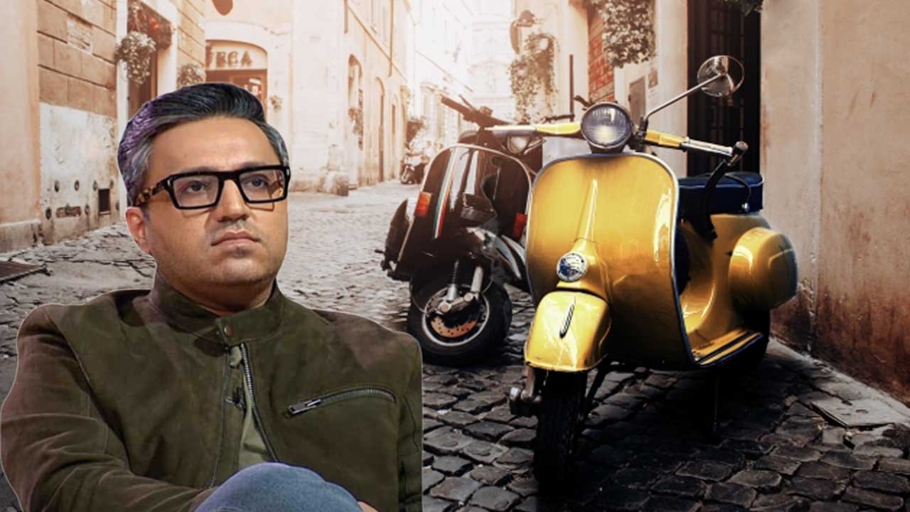 ashneer grover vespa italy