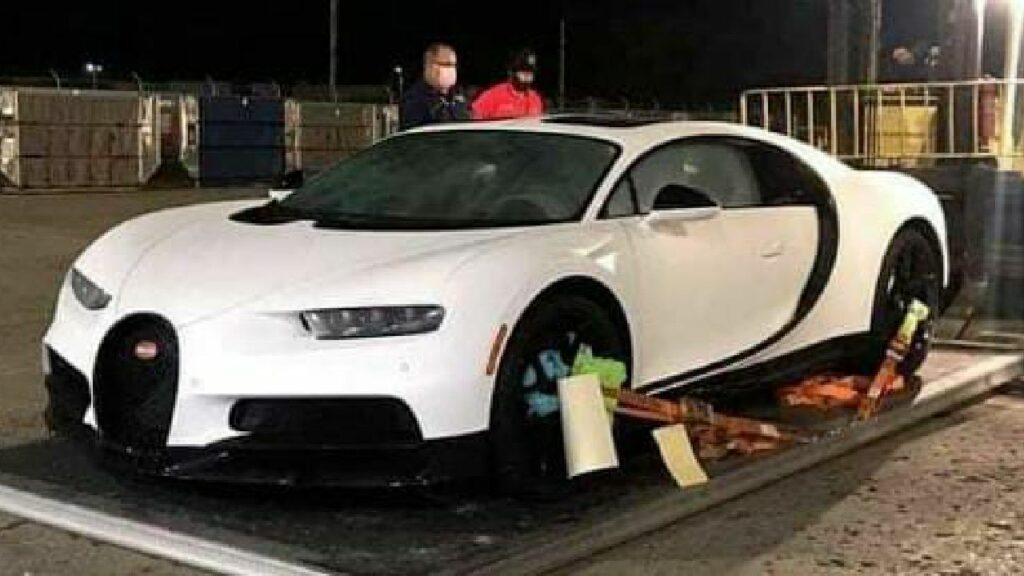 Bugatti Chiron of Bad Bunny