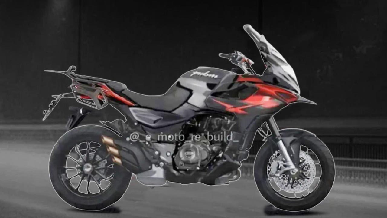 bajaj pulsar f800 concept side profile