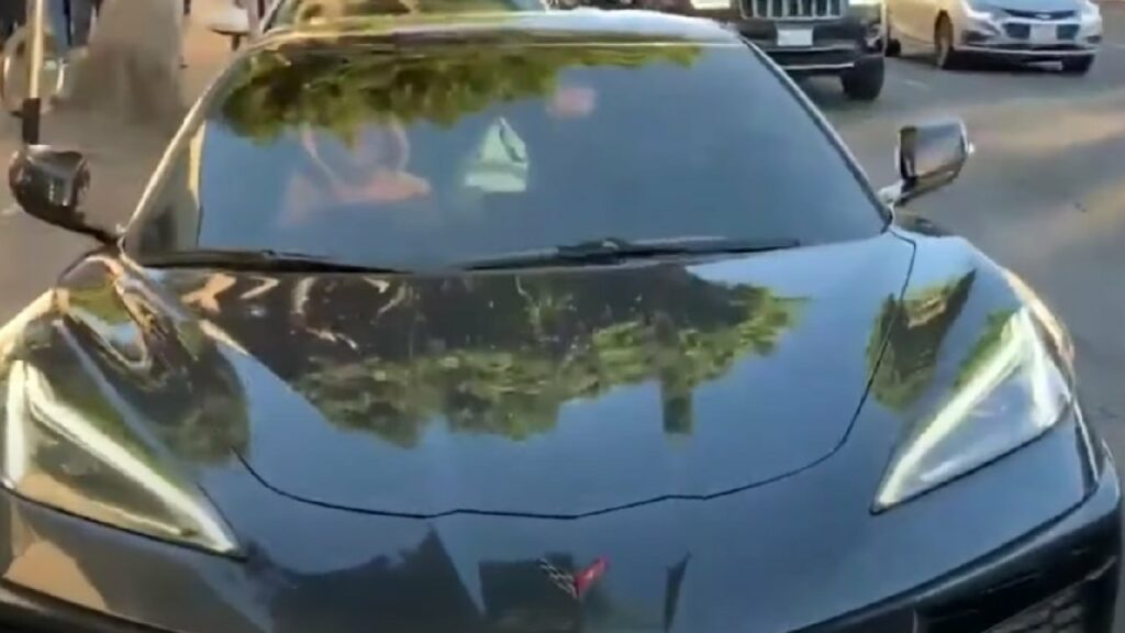 Corvette C8 Convertible of Blueface