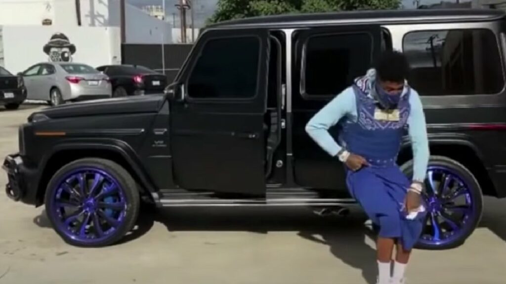 Mercedes AMG G63 of Blueface