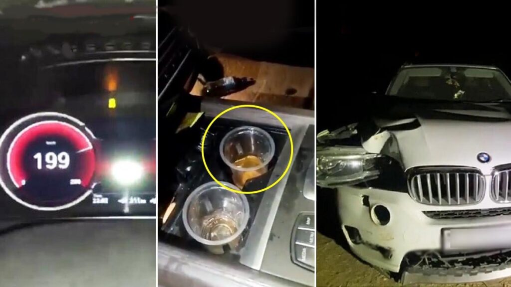 Drunk BMW Driver Records Video at 199 km/h, Hits a Couple, and Flees ...
