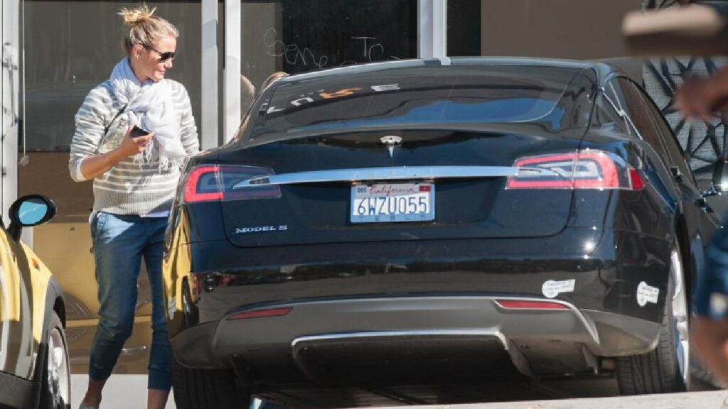 Tesla Model S of Cameron Diaz