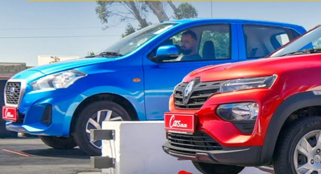 Datsun Go vs Renault Kwid Drag Race