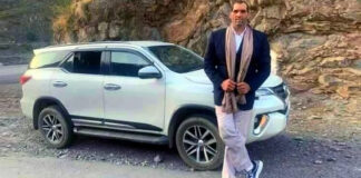 Toyota Fortuner Looks Tiny Next To The Great Khali