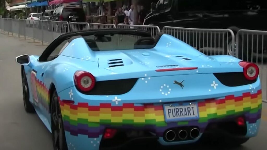 Ferrari 458 Italia of Deadmau5