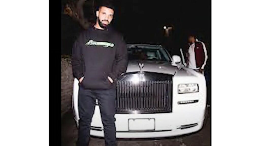 Drake with Rolls Royce