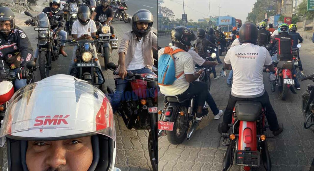 Jawa Bikers Celebrate Women's Day