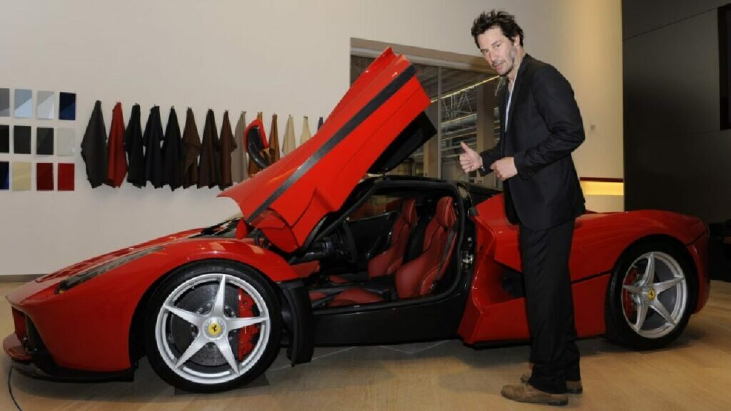 Ferrari Laferrari of Keanu Reeves