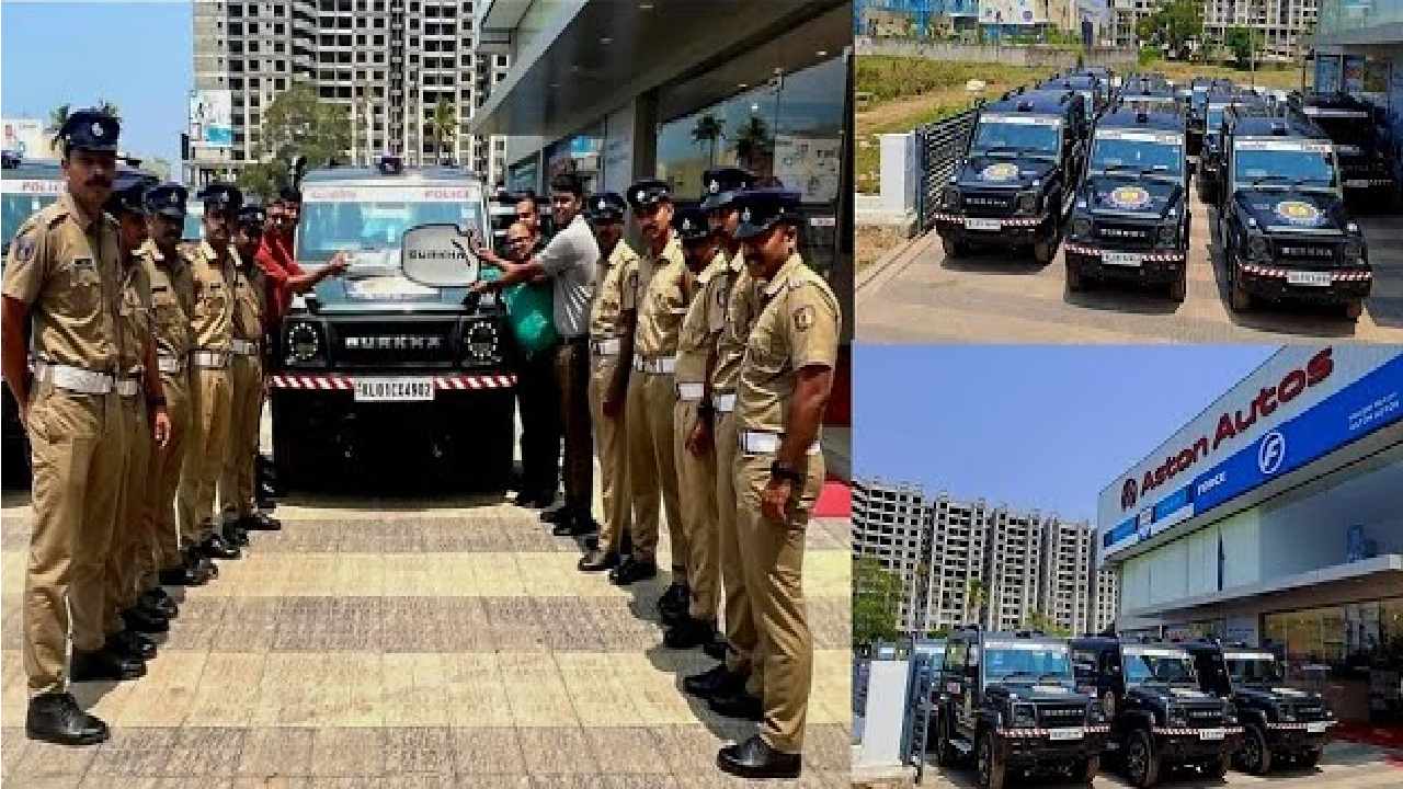 Kerala Police Buy 10 Force Gurkha SUVs