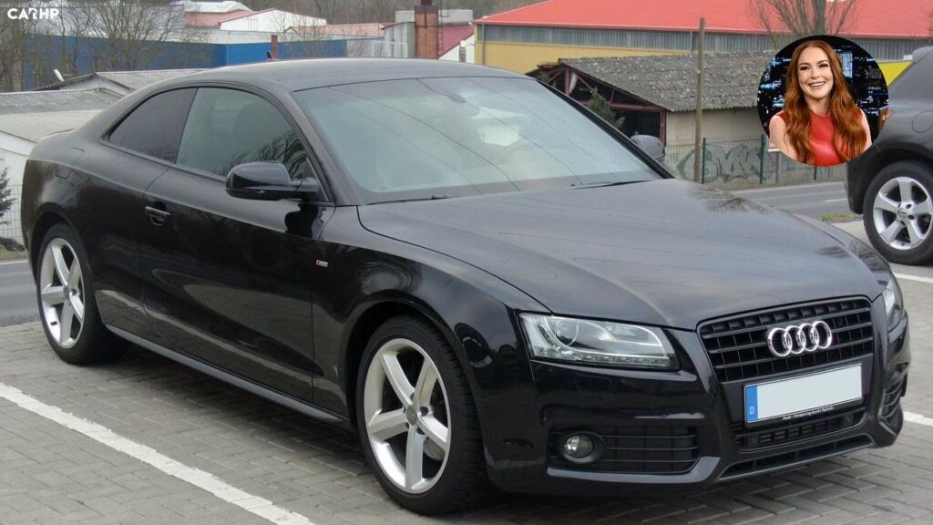 Audi A5 of Linsay Lohan