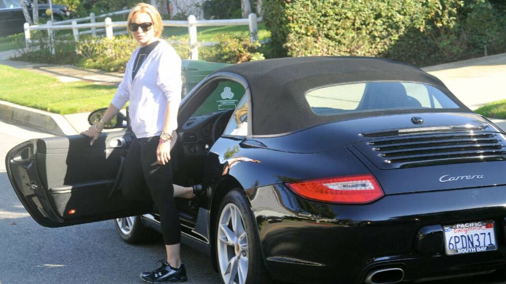 Porsche of Linsay Lohan