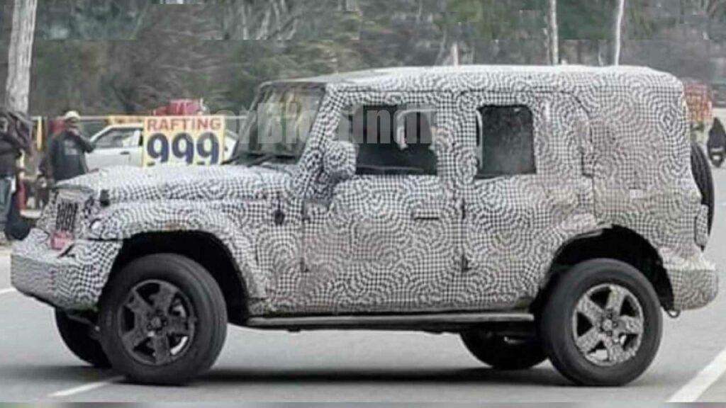 5 door Mahindra Thar Testing in Himachal Pradesh