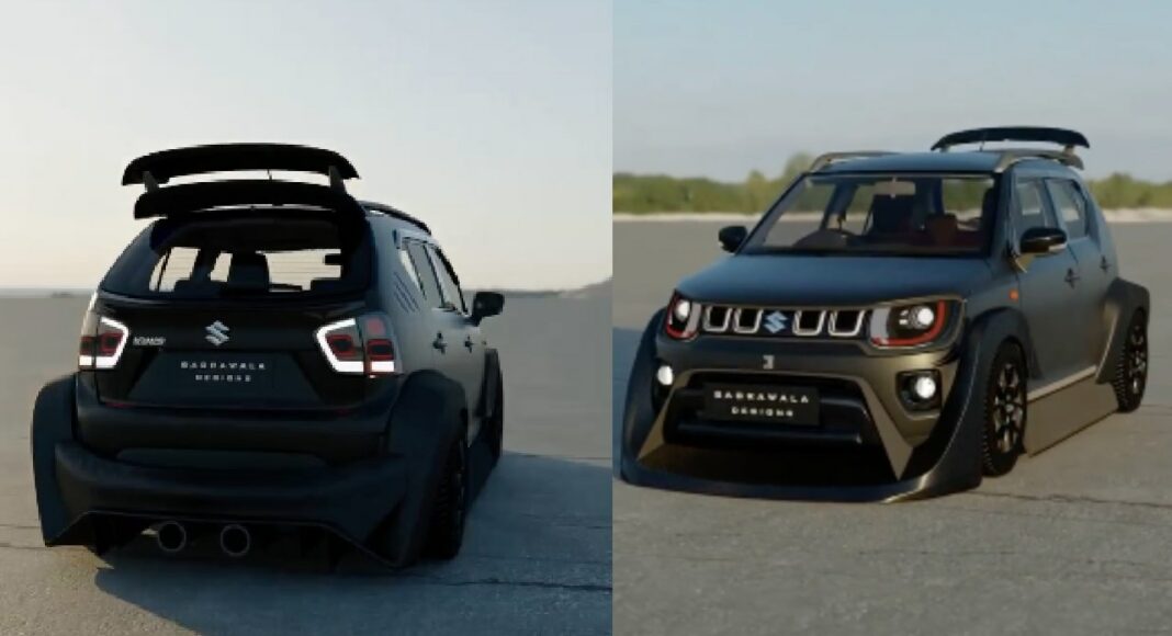 Maruti Ignis with Wide Body Kit