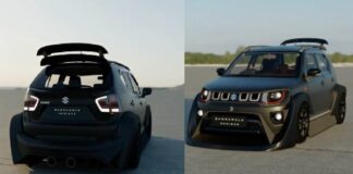 Maruti Ignis with Wide Body Kit