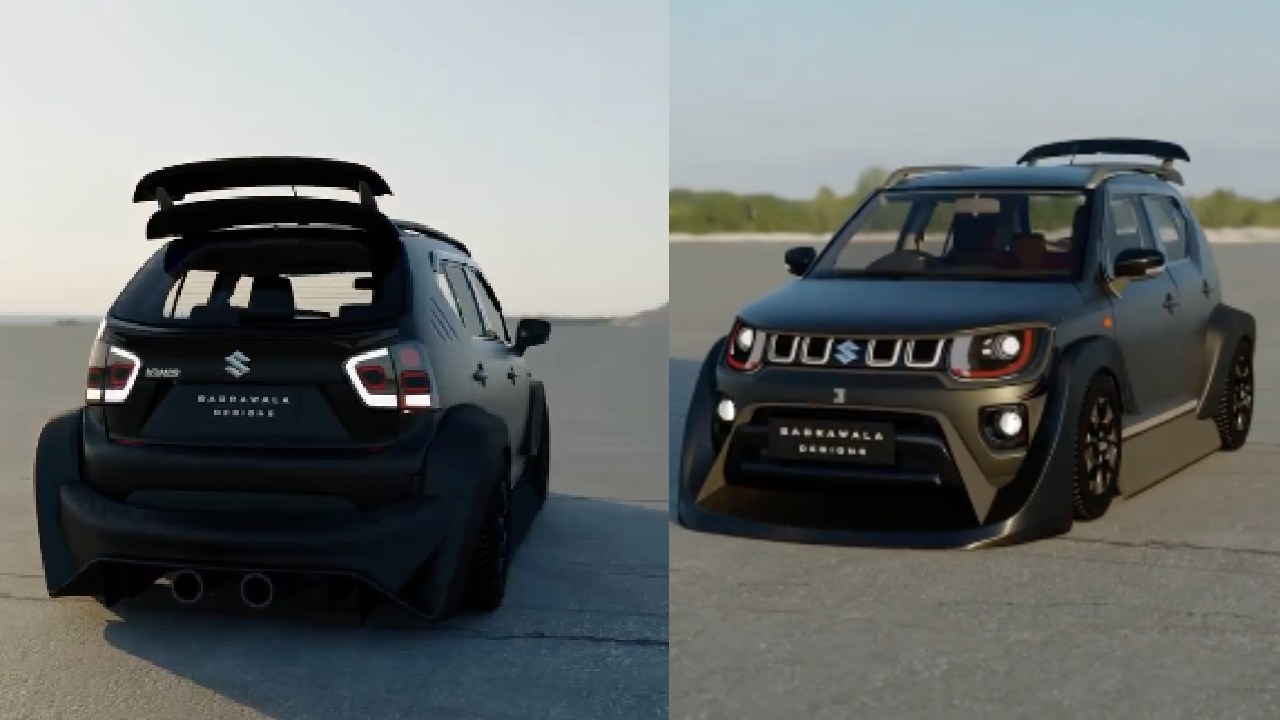 Maruti Ignis with Wide Body Kit