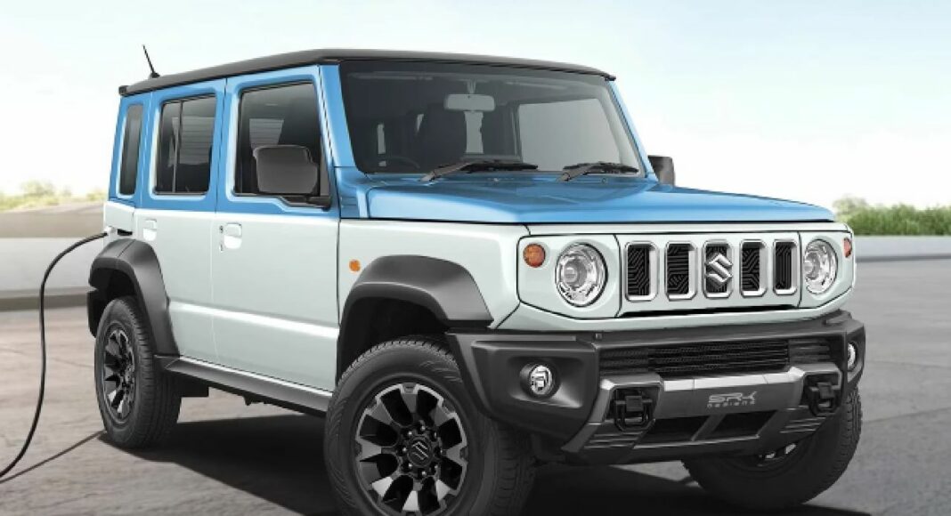 Maruti Suzuki Jimny SUV Rendered as EV