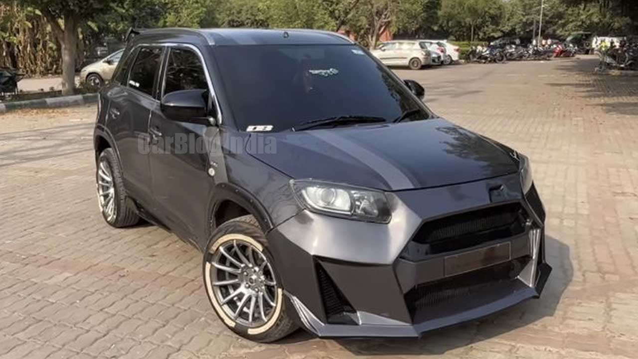 maruti vitara brezza lamborghini kit