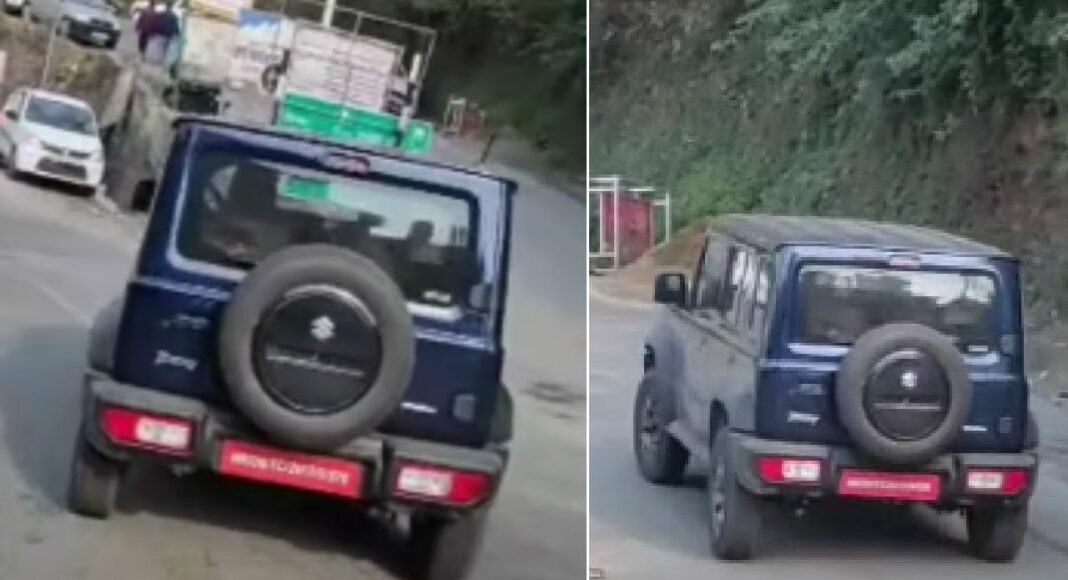 Maruti Jimny in Nexa Blue Colour