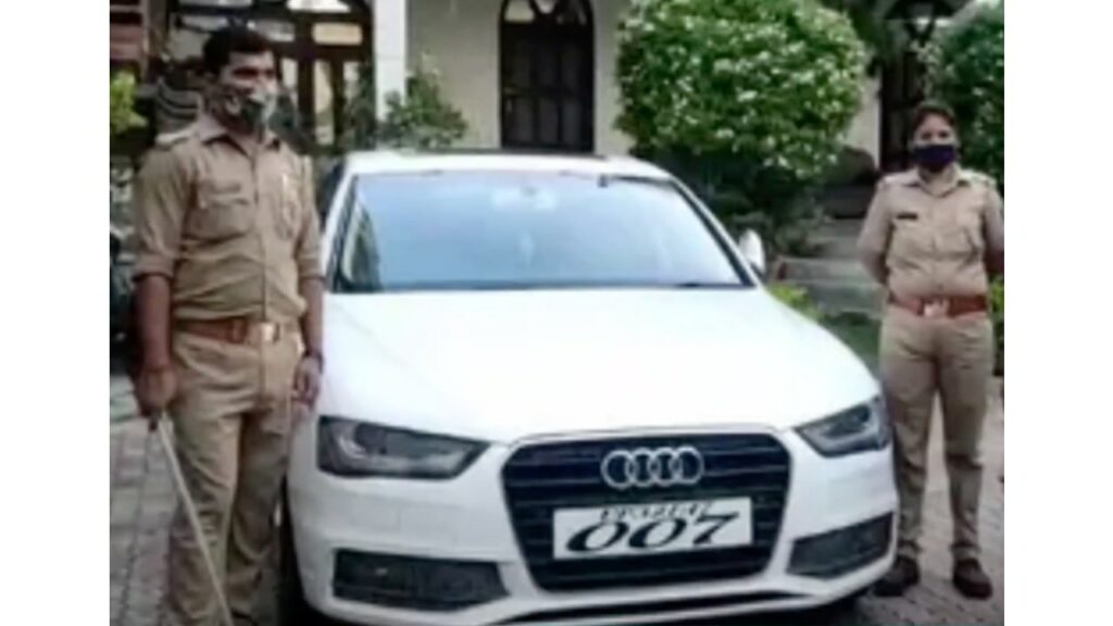 Audi A8L of Mukhtar Ansari