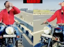 royal enfield bullet rider beer