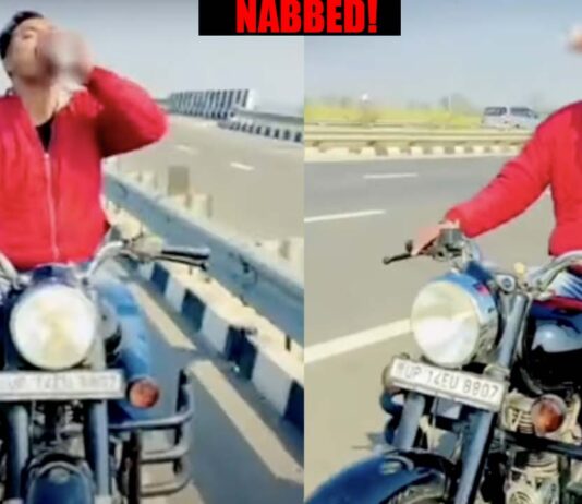 royal enfield bullet rider beer