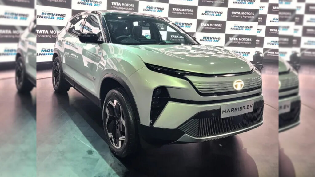 Tata Harrier Facelift Gets Ev inspired Design